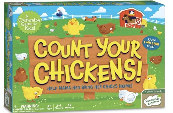 Box of Count Your Chickens by Peaceable Kingdom