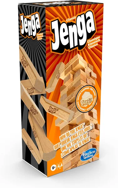 Box of Jenga by Hasbro Gaming